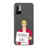 Gimme a call: Xiaomi Redmi Note 10 5G Transparant Hoesje