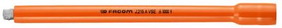 Facom verlengstukken 3/8" geïsoleerd 150 mm - J.210AVSE