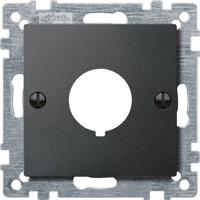 Merten 393914 Afdekking System M Antraciet 1 stuk(s)