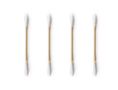 The Eco Gang Wattenstaafjes - 100 stuks - wit