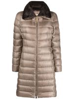 Herno metallic padded down coat - Tons neutres - thumbnail