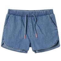 VidaXL Kindershorts 116 denimblauw