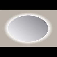 Spiegel Ovaal Sanicare Q-Mirrors 70x100 cm PP Geslepen LED Cold White Met Sensor Sanicare
