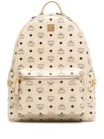 MCM sac à dos Stark Studded médium - Blanc