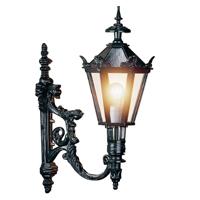 KS Verlichting Wandlamp nostalgische stijlDiana zwart - 1403