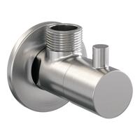 Hoekstopkraan Brauer Brushed Edition Compleet Met Slang RVS Geborsteld PVD