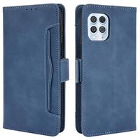 Kaarthouder Series Motorola Moto G100/Edge S Portemonnee Hoesje - Blauw