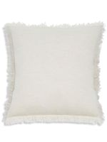 alonpi cashmere coussin Spix à bords francs - Blanc