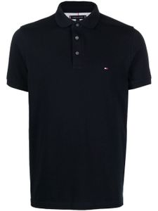 Tommy Hilfiger polo à logo brodé - Bleu