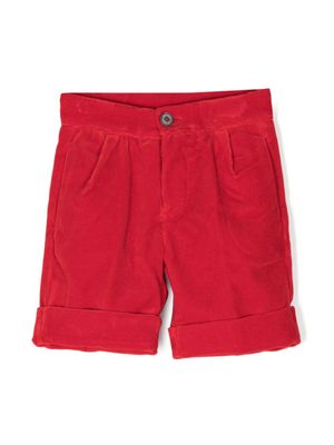 La Stupenderia short à coupe ajustée - Rouge