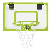 Basketbal Hoepelset met 3 ballen 58x40 cm Groen Nylon en Plastic - thumbnail