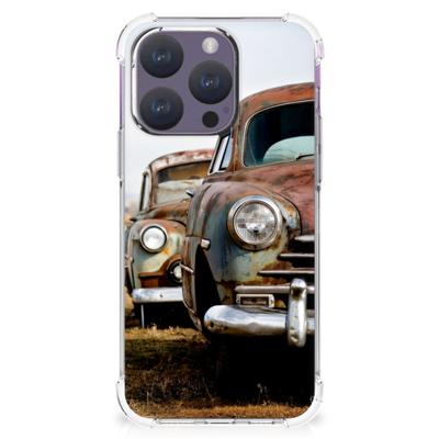 iPhone 15 Pro Anti-shock Hoesje met foto Vintage Auto iPhone 15 Pro Anti-shock Hoesje met foto Vintage Auto