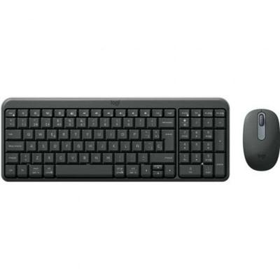 Toetsenbord en muis Logitech 920-013543 Zwart