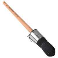Copenhagen Pro Classic Patentpuntkwast | Maat 20 | Zwart Chinees varkenshaar | FSC houten steel - 23.102.20