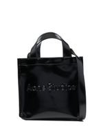 Acne Studios sac cabas à logo embossé - Noir - thumbnail