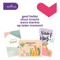 Wenskaart hallmark navulset diversen 12 stuks