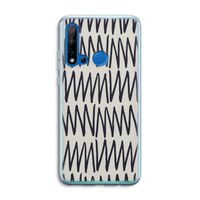Marrakech Zigzag: Huawei P20 Lite (2019) Transparant Hoesje