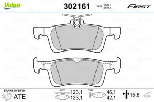 Valeo Remblokset 302161