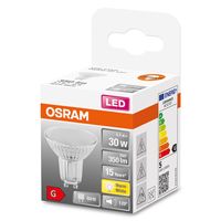 OSRAM 4058075303263 LED-lamp Energielabel G (A - G) GU10 Reflector 4.3 W = 30 W Warmwit (Ø x l) 51 mm x 56 mm 1 stuk(s) - thumbnail