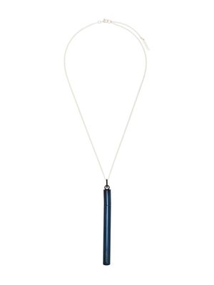 AMBUSH collier à pendentif étui - Bleu