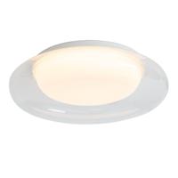 Lucide SKETES - Plafonnière - Ø 35,2 cm - LED Dimb. - CCT - 1x18W 2700K/5000K - Transparant