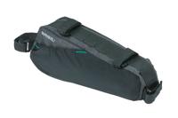 Basil discovery 365d frametas m - sportieve compacte fietstas voor heren/damesfiets - 1.8l - zwart melee