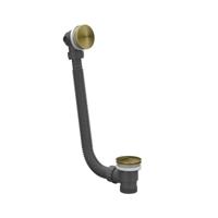 IVY Badoverloop - Vulcombinatie met Sifon - Geborsteld RVS 316 Mat Goud PVD