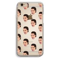 Ugly Cry Call: iPhone 6 / 6S Transparant Hoesje