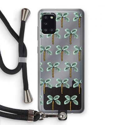 Paradise: Samsung Galaxy A31 Transparant Hoesje met koord