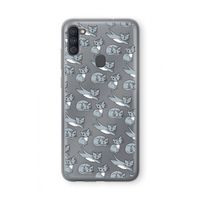 Poezen: Samsung Galaxy A11 Transparant Hoesje