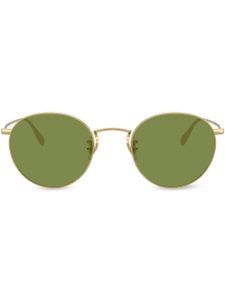 Oliver Peoples lunettes de soleil à monture ronde - Or