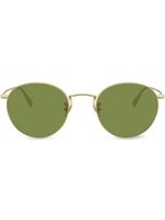 Oliver Peoples lunettes de soleil à monture ronde - Or