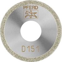 PFERD TOOLS 68403015 D1A1R 30-1-10 D 151 GAD Diamanten doorslijpschijf Diameter 30 mm Boordiameter 10 mm Duroplast, Glas, Hardmetaal, Schurende materialen,