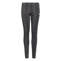 Sportleggings voor Dames Adidas Essentials Logo Grijs - Maat: 9-10 Jaar