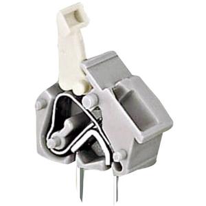 WAGO 256-501 Veerkrachtklemblok 2.50 mm² Aantal polen 1 Grijs 1 stuk(s)
