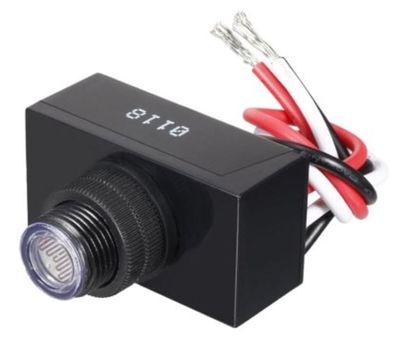 Schemersensor voor Wall Pack-verlichtingsarmatuur 200-240V IP44 6500 x aan/uit