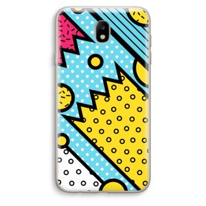 Pop Art #1: Samsung Galaxy J7 (2017) Transparant Hoesje