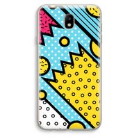 Pop Art #1: Samsung Galaxy J7 (2017) Transparant Hoesje