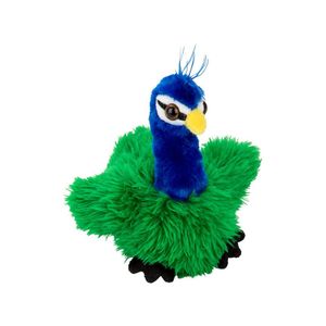 Pluche kleine pauw knuffel van 13 cm   -