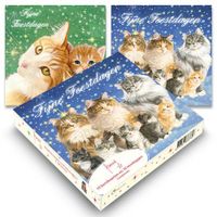 Franciens Katten Kerstkaarten