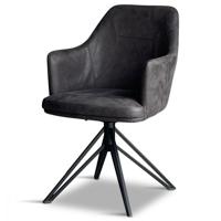 Draaistoel Calvin antraciet