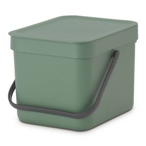 Brabantia Sort & Go Afvalemmer 6 L - Groen