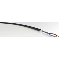 VER H05RR-F 2x0,75 Ri. 50 Krachtoverbrenging H05RR-F 2 x 0.75 mm² Zwart 50 m
