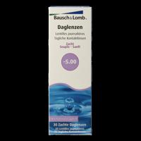 Bausch & Lomb Daglenzen -5.00 30 Stuks