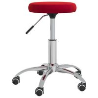 VidaXL Massagekruk fluweel wijnrood