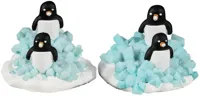 Lemax candy penguin colony, set of 2 kerstdorp figuur type 3 Sugar &apos;N&apos; Spice 2023