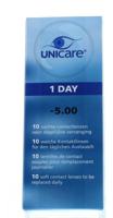 Unicare Daglens -5.00 (10 st)