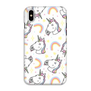 Rainbow Unicorn: iPhone XS Tough Case