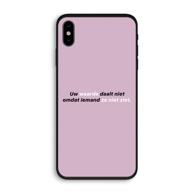 uw waarde daalt niet: iPhone XS Biologisch afbreekbaar hoesje