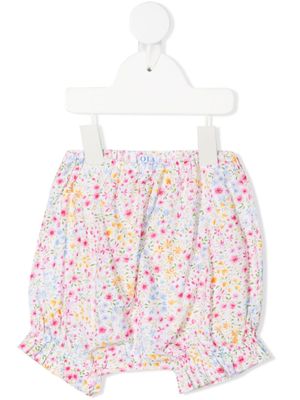Siola short à fleurs - Tons neutres